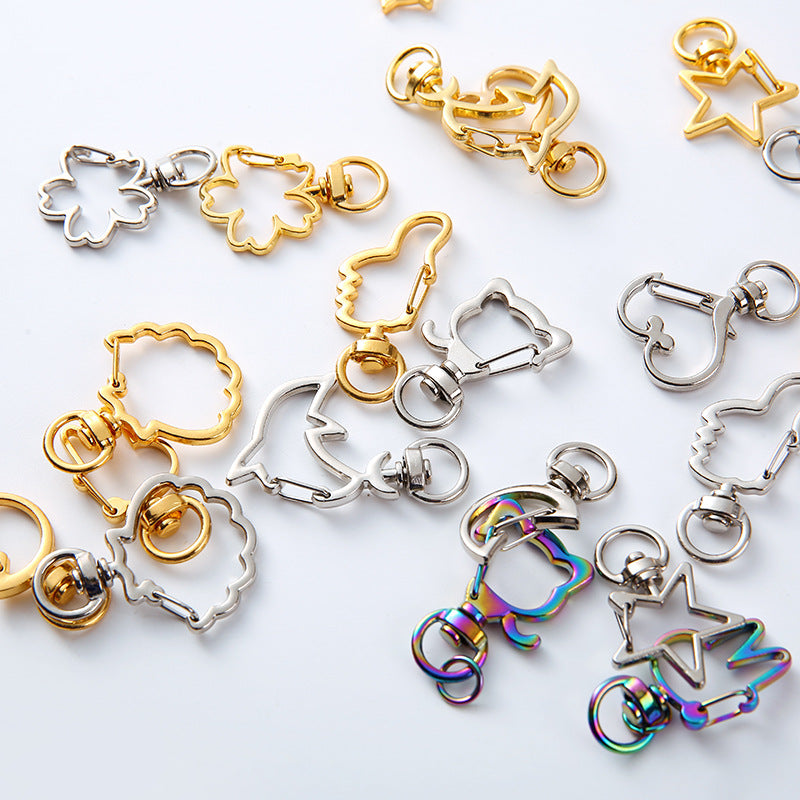 Wholesale Wholesale zinc alloy cartoon shaped jewelry keychain